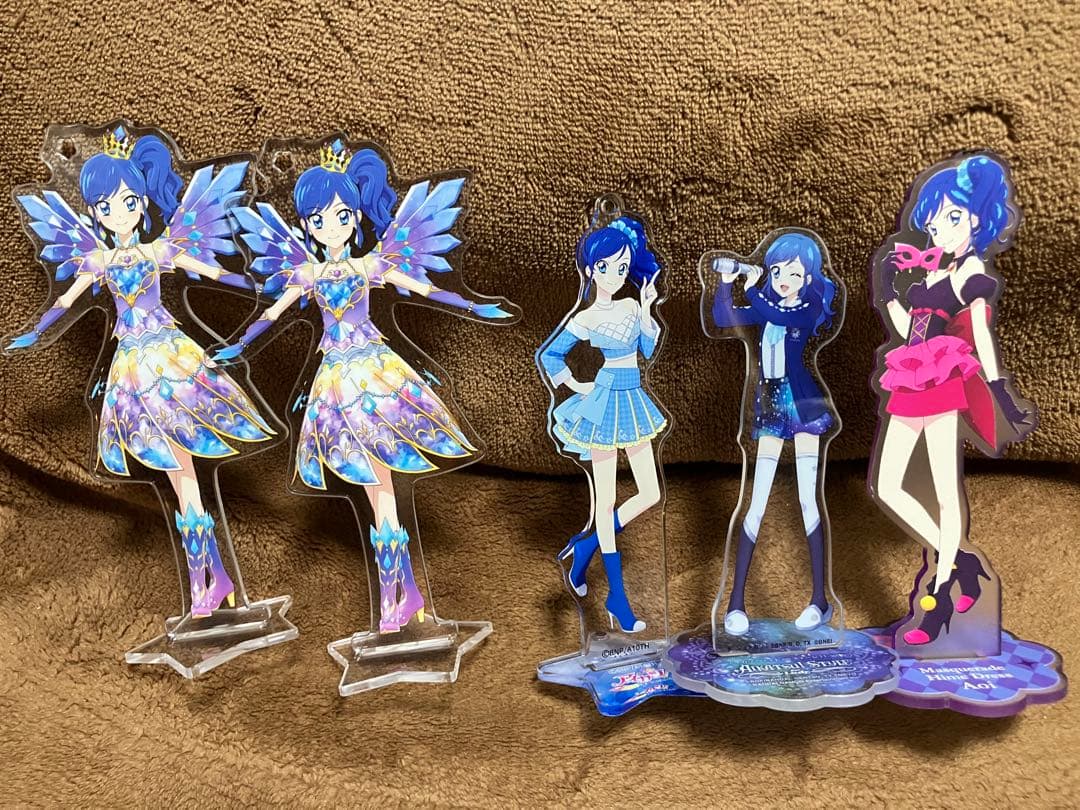 ⑥霧矢あおい　アクリルスタンド5点