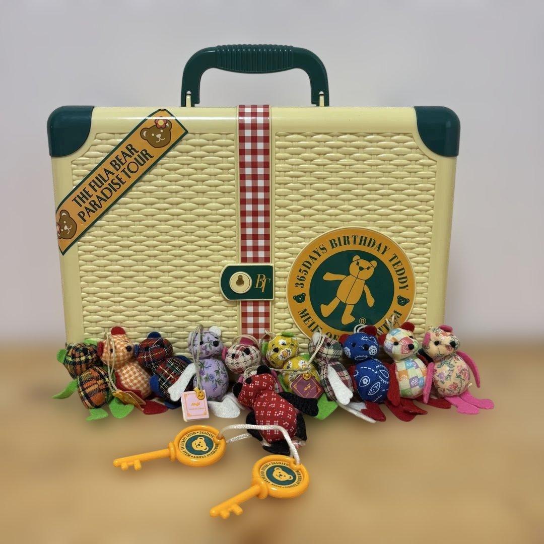 激レア‼️365日バースデイテディ 明治製菓公式アイテム 鍵付きハウス TOMY