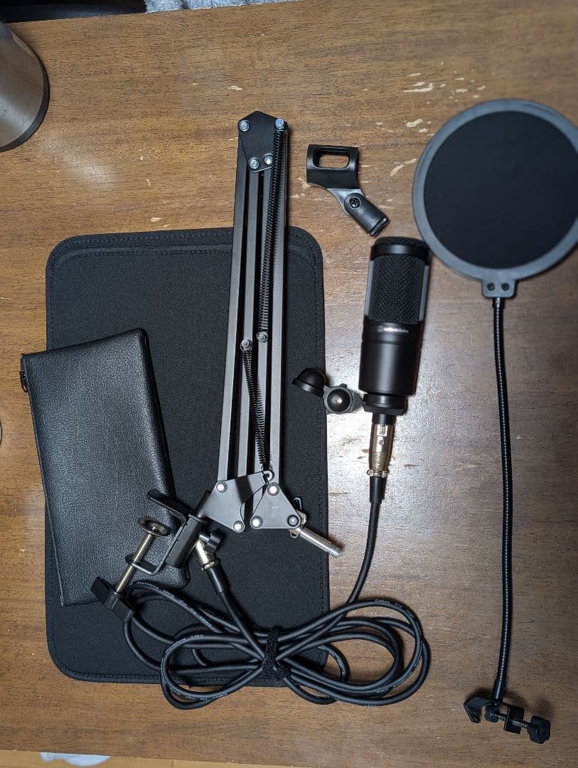 YAMAHA AG03 MK2 AT2020マイク