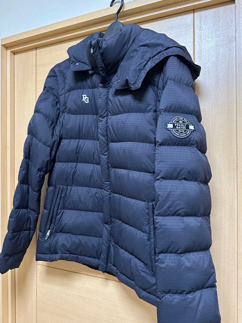 PEARLY GATES フード付きダウンジャケット