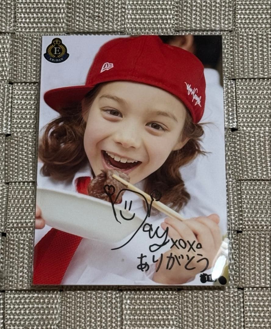 JJ ジェイ　サイン入り生写真 SMTR25 a3