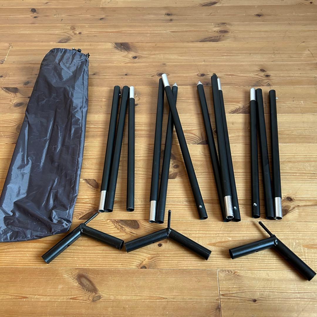 フューチャーフォックス fox penta 軍幕　二又ポール付