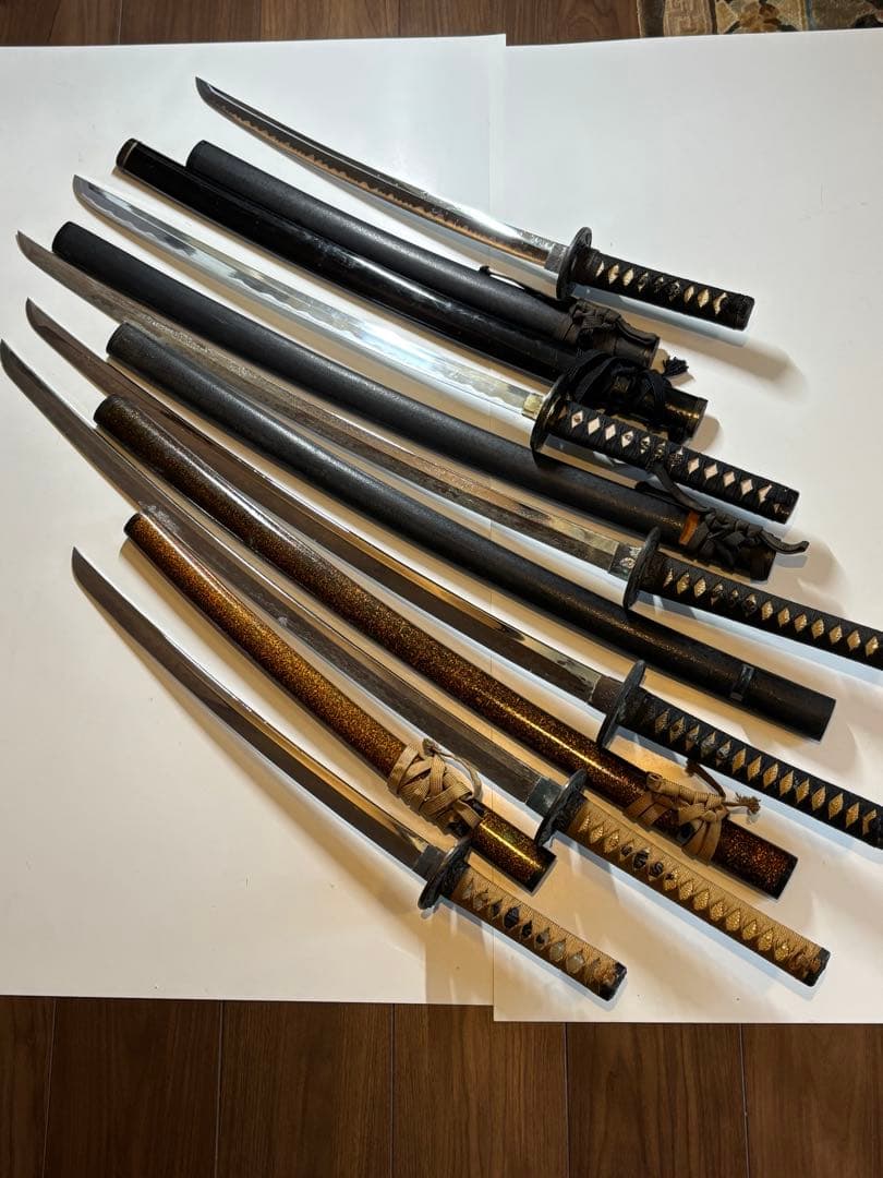 模造刀 まとめ6点セット 脇ざし 脇差し 刀剣 武器 武具 小道具