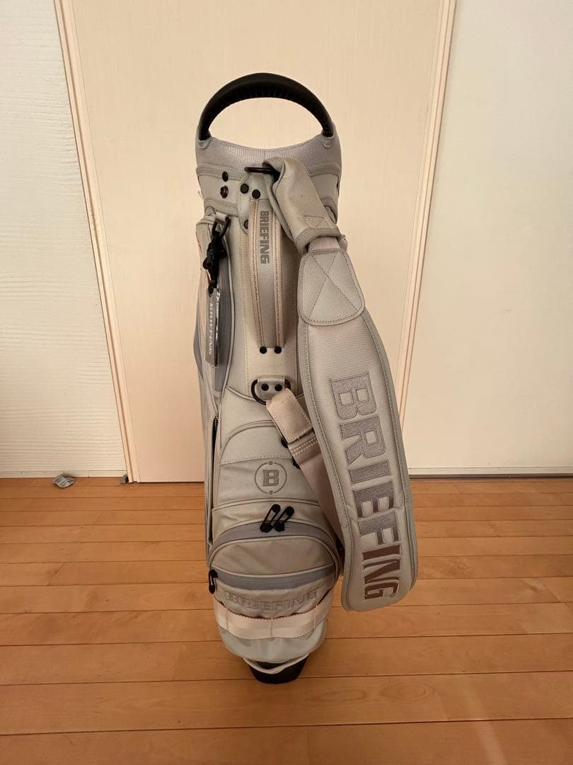 BRIEFING キャディバッグ CR-10 シルバー【希少】