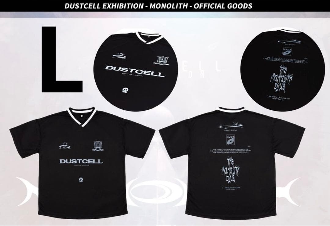 DUSTCELL POP UP 「MONOLITH」　ゲームシャツsize L♢