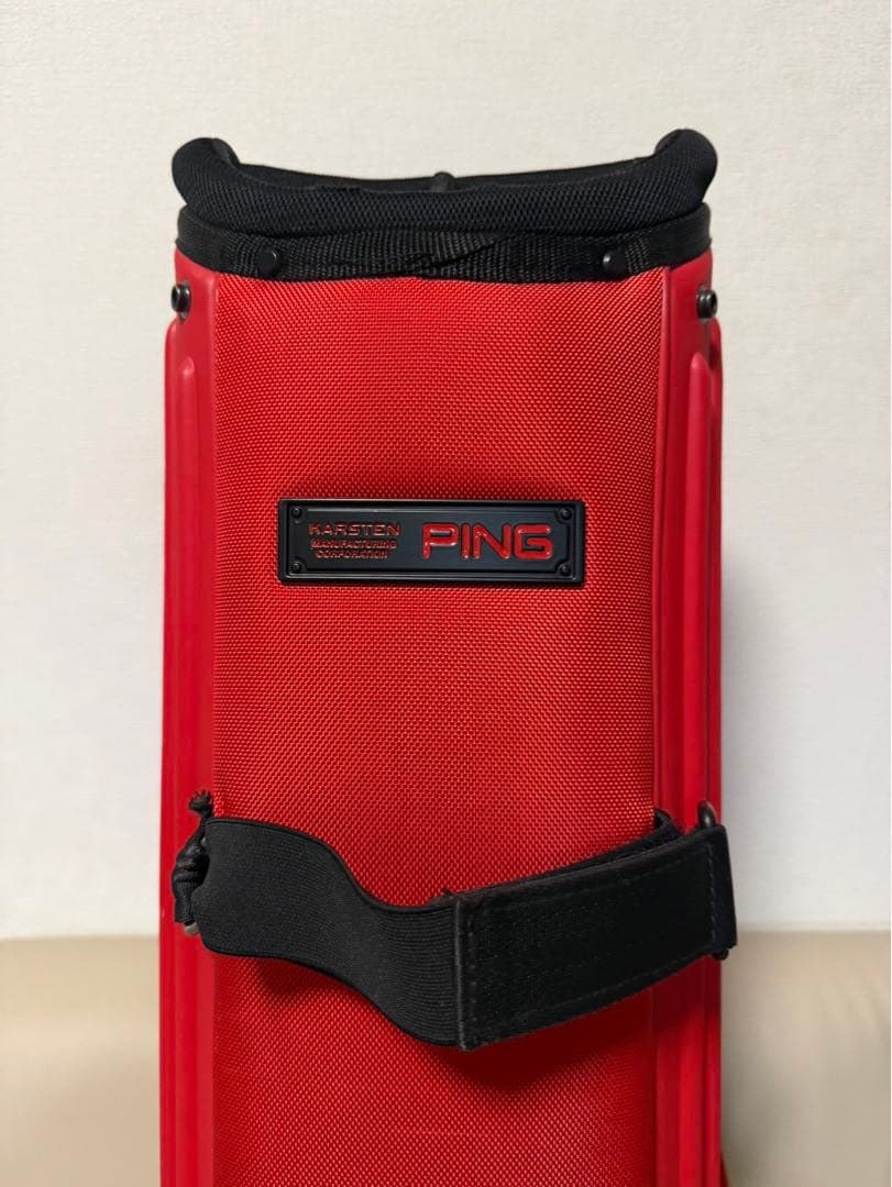 【送料込み】ピン PING CB-P211 ワンポケット レッド 9.5型