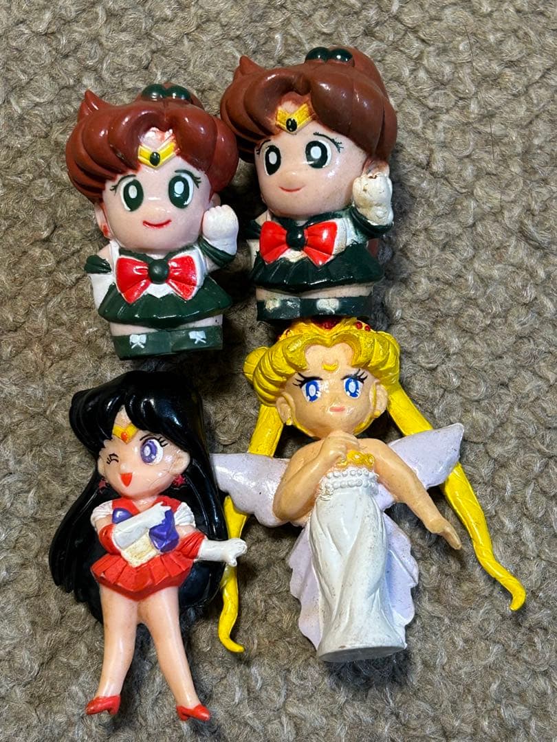 セーラームーン　フィギュア　ソフビ　昭和レトロ　当時物　まとめ