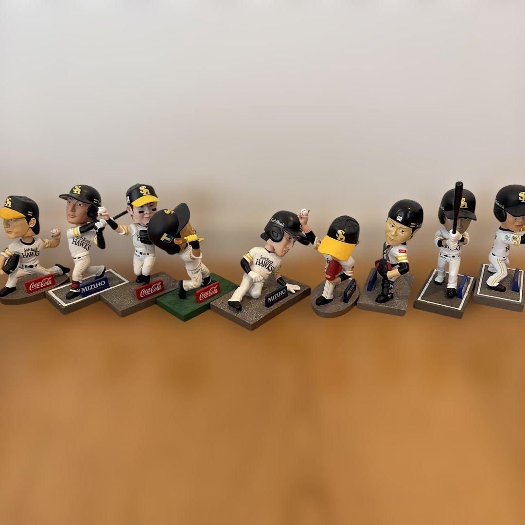 ソフトバンクホークス ボブルヘッド 9体