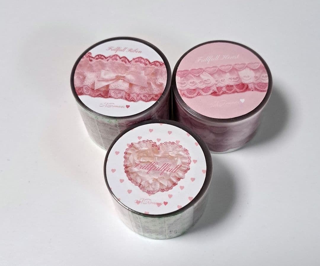 aromantic　クリアテープ3点