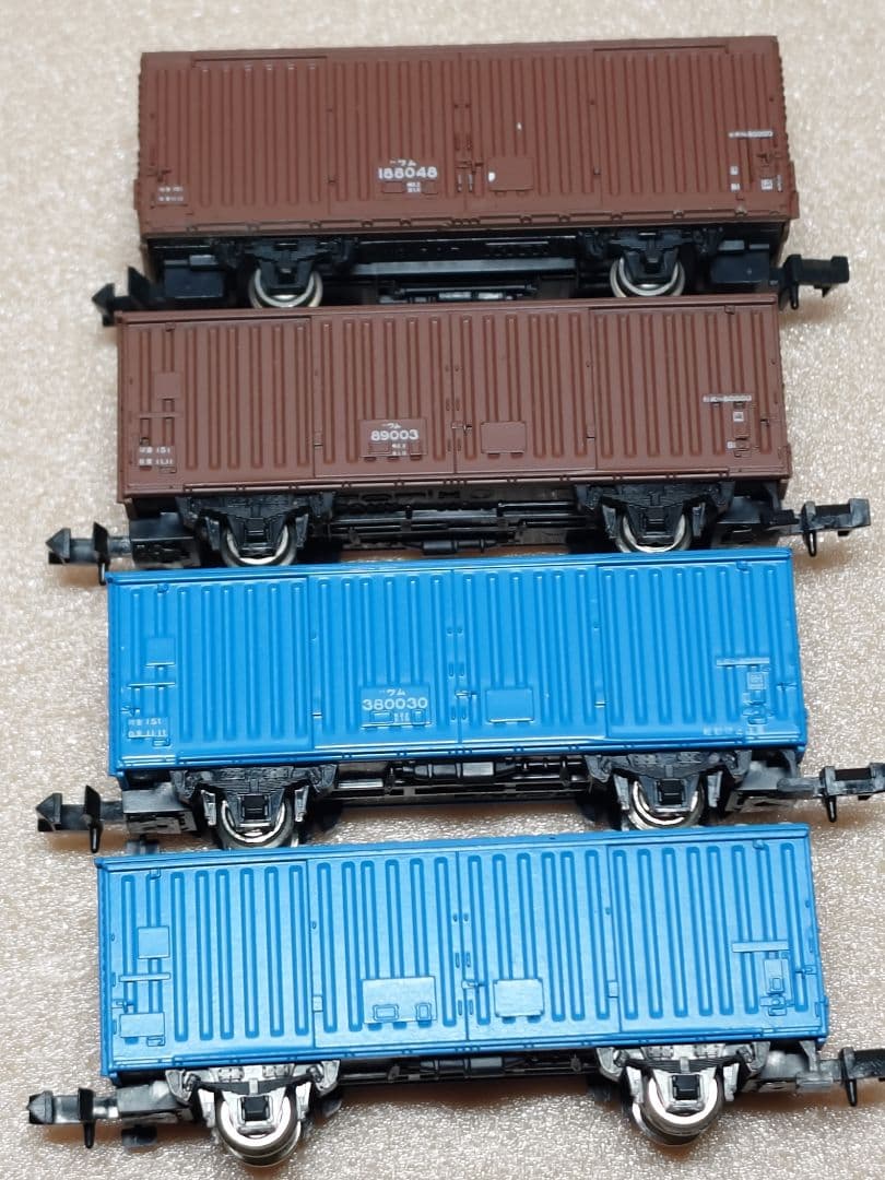 Nゲージ KATO TOMY ワム80000/380000 有蓋貨車 24両