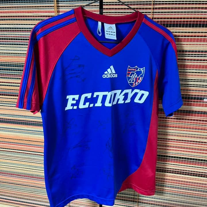 FC東京　直筆サイン入りユニホーム　adidas アディダス　お値下げ可能！
