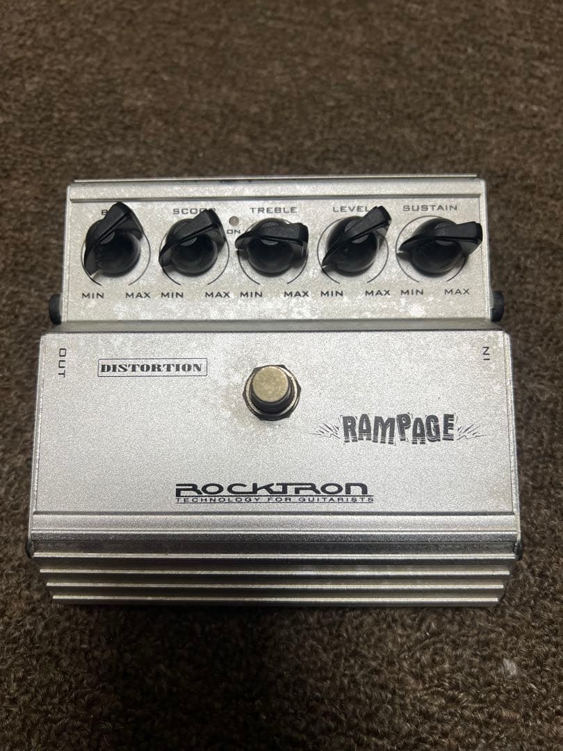 Rocktron RAMPAGE ディストーション エフェクター