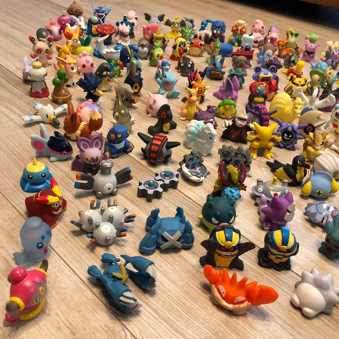 ポケモンキッズ　指人形　200個以上　フィギュアまとめ売り　オマケ多数