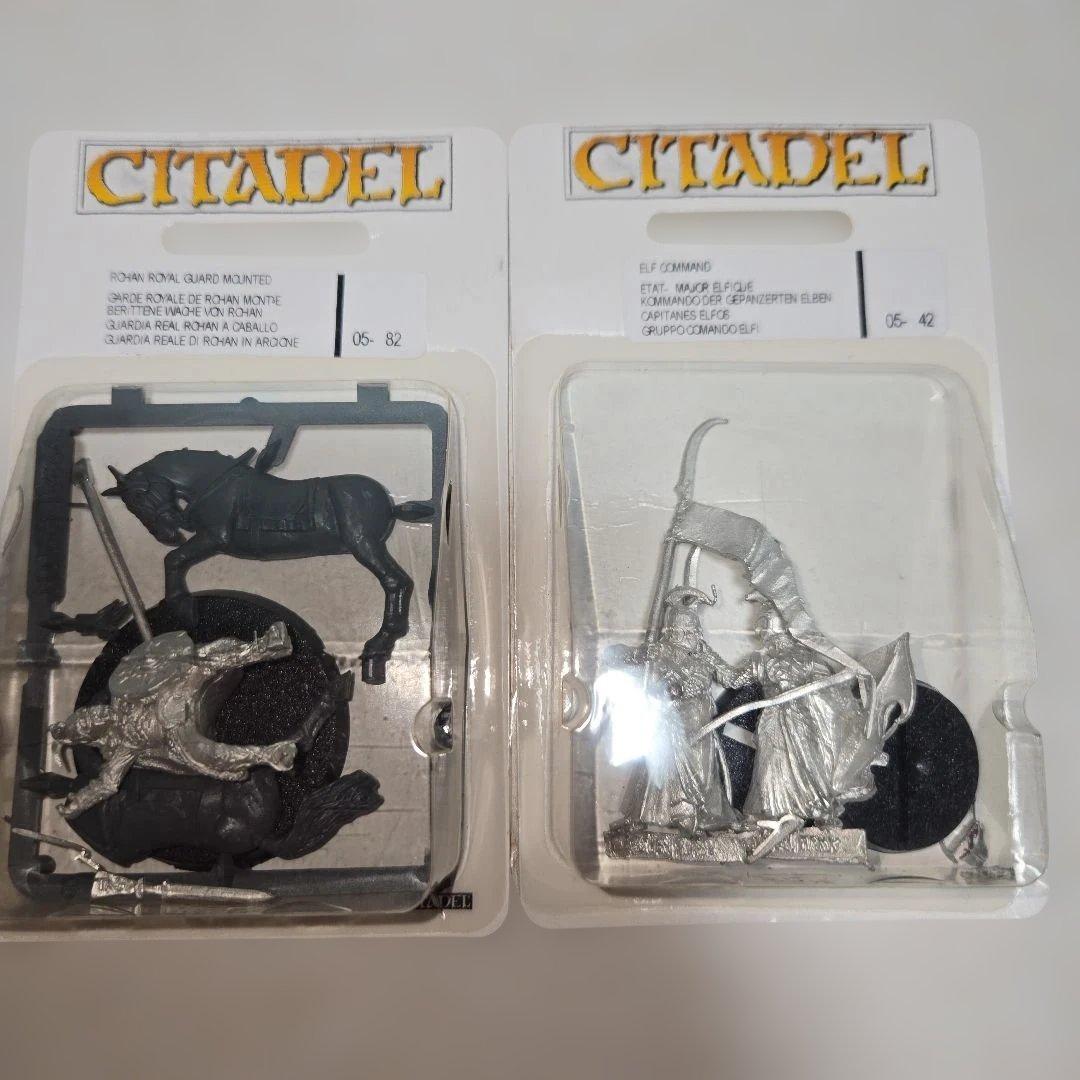 【激レア！】シタデル　ゲームワークショップ ローハンの騎士　メタル製　セ2ット