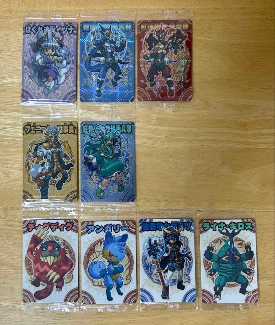 神羅万象チョコ　まとめ売り　第一章　第二章　第三章　王我羅旋の章　ゼクス　初期