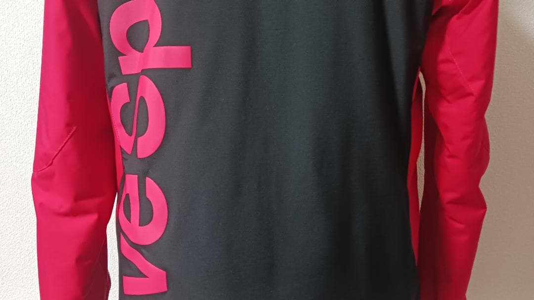 DESCENTE MoveSport ボード スキーウェア 赤/黒 メンズ L