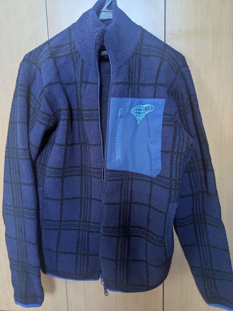 【年末セール】BEAMSGOLF ネイビー フリースジャケット