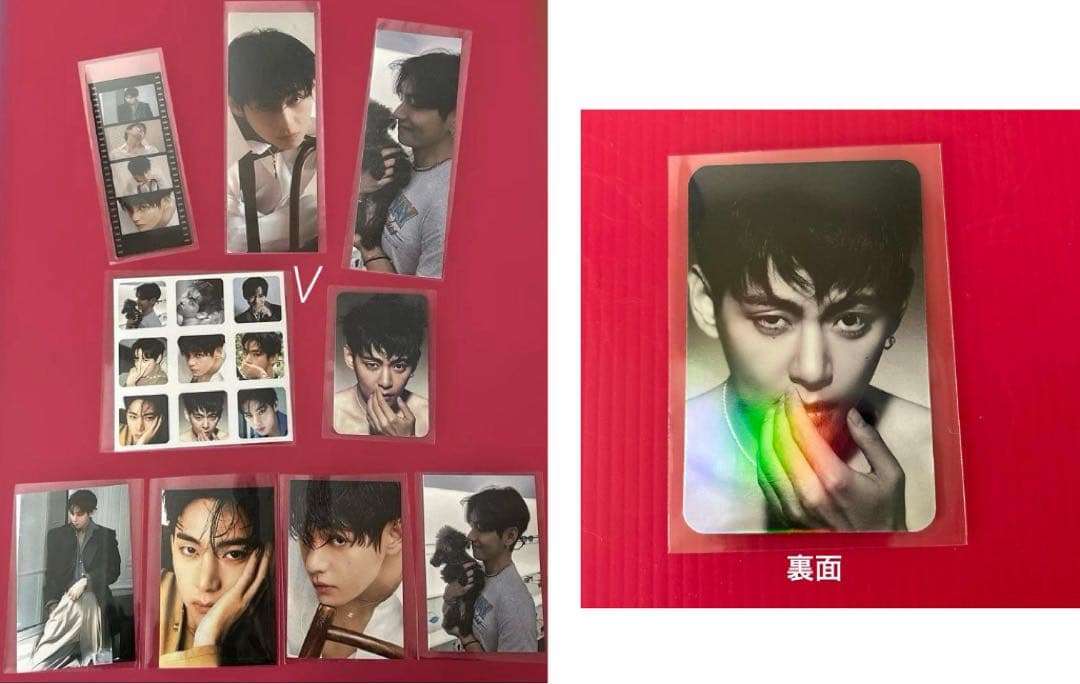 BTS V 'TIRTIR'アルバムキーホルダー・マグネットブックマーク