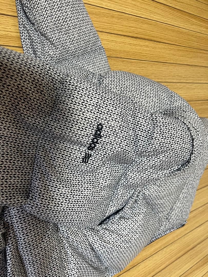 adidas ダウンジャケット L/G グレー系
