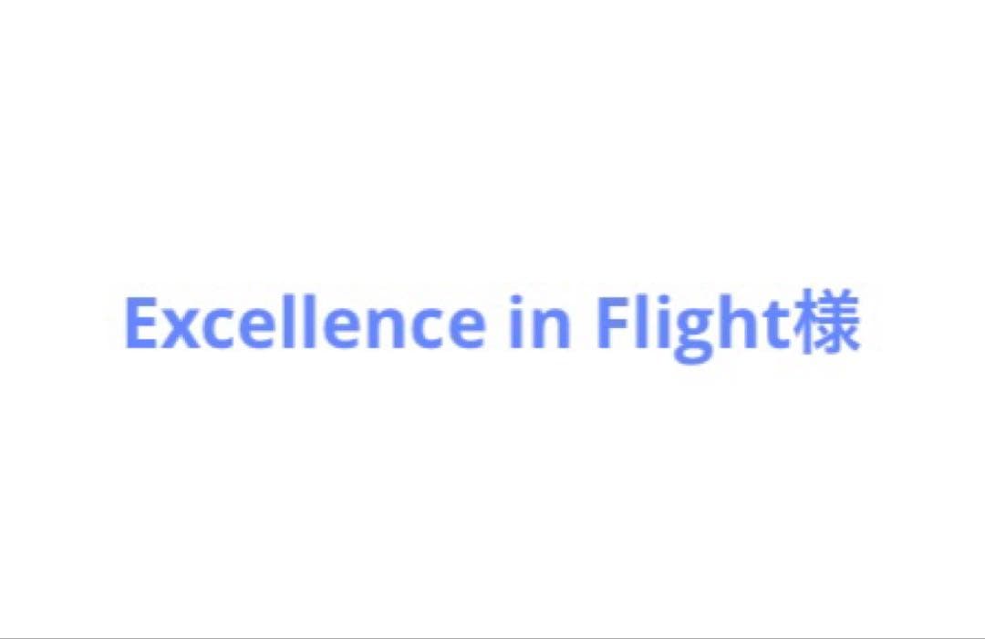 航空機・ヘリコプター Excellence in Flight