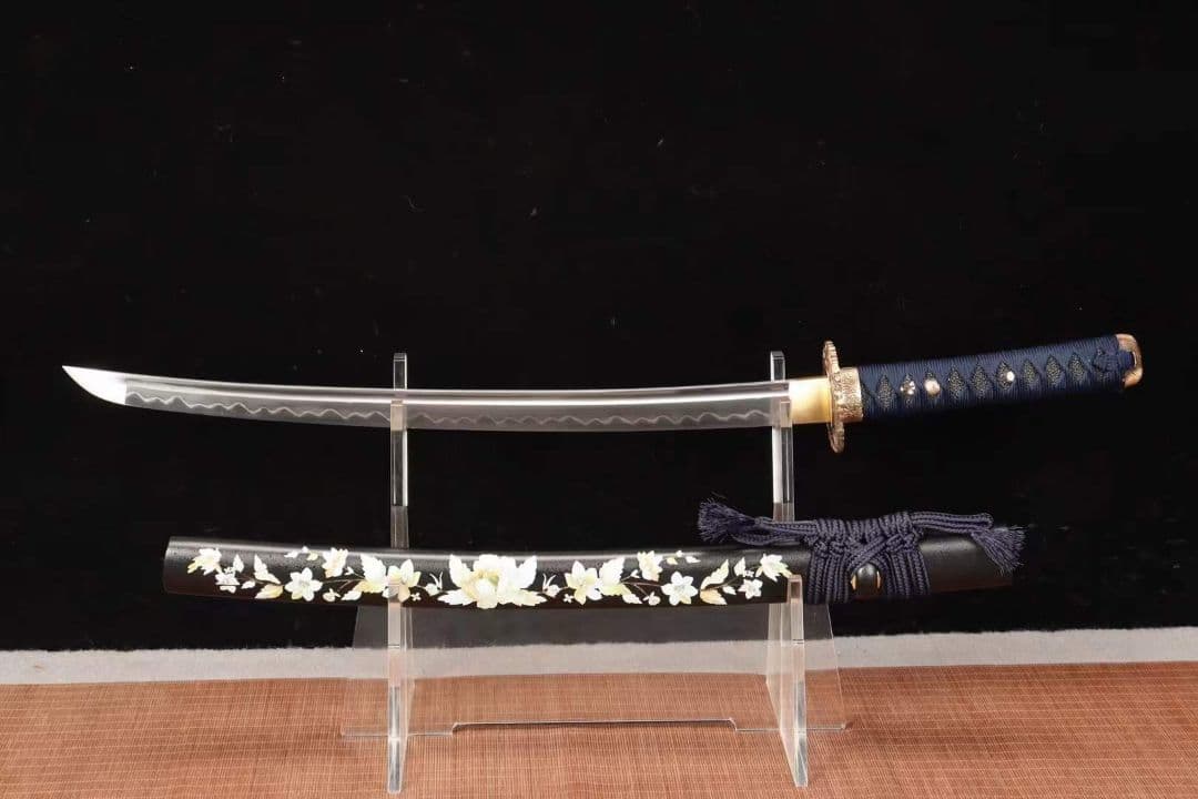 【武士協差一花魁】武具　刀装具　日本刀　模造刀 居合刀  肋差   短刀