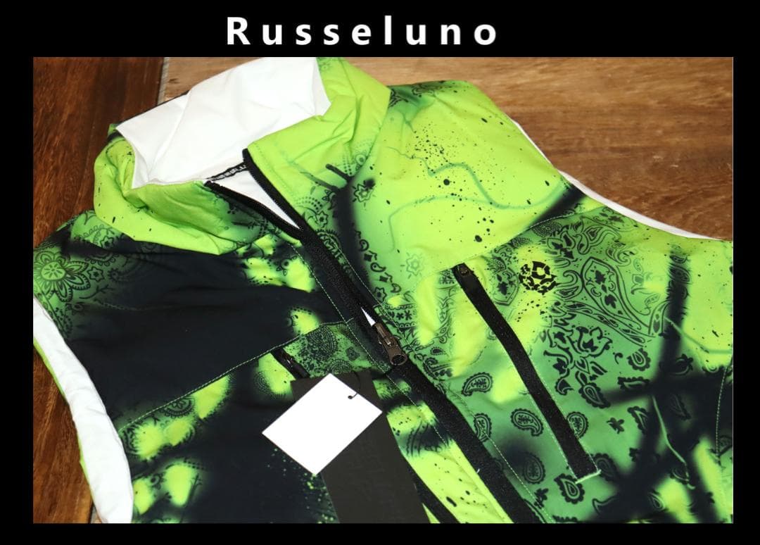 新品 Russeluno GOLF リバーシブル 中綿ベスト (4/M)　Ⓗ