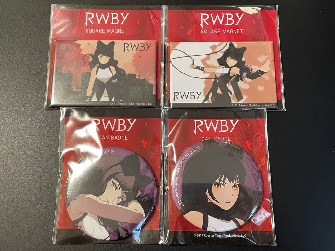 RWBY 場面写　スクエアマグネット　ブレイク・ベラドンナ