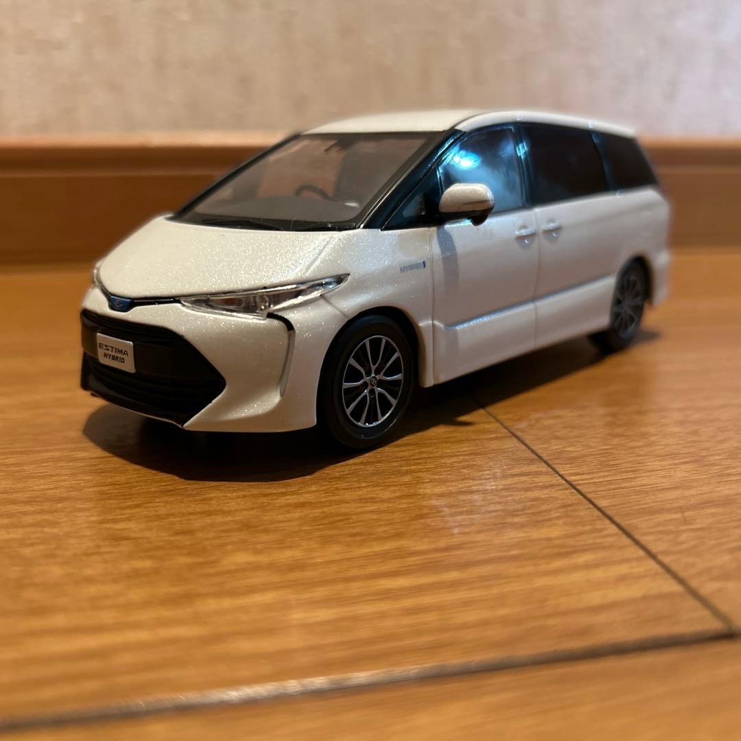 1/30 トヨタ エスティマ ハイブリッド 非売品 カラーサンプル ミニカー