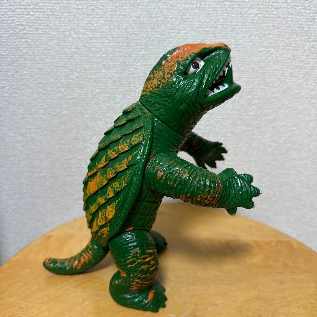 大怪獣ガメラ　大映　 怪獣ソフビ　当時物　1970年代　マルサン　レトロソフビ
