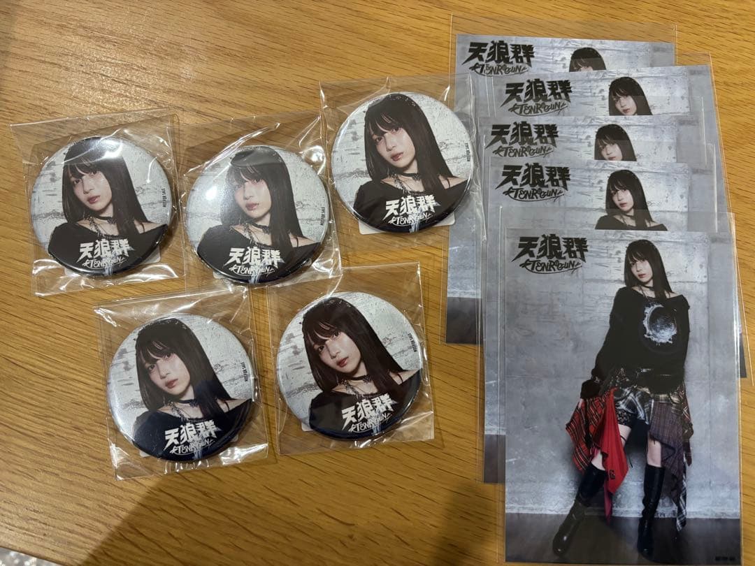 天狼群 KING OF EVIL 花宮初奈 缶バッジ ブロマイド 5個セット