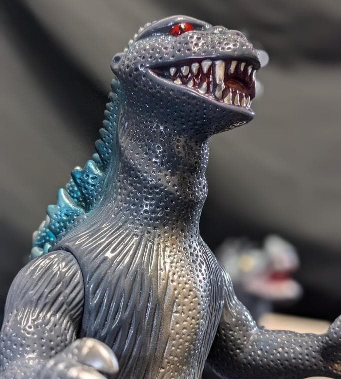 逆襲ゴジラ＆アンギラス（マルサン）ソフビフィギュア２体セット