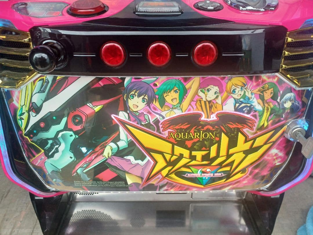 【送料無料】パチスロ アクエリオン ALL STARS　実機
