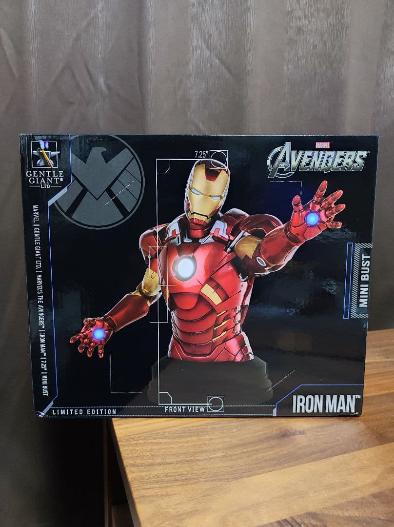 ジェントルジャイアント アイアンマン Mk7 アイアンパトリオット ミニバスト