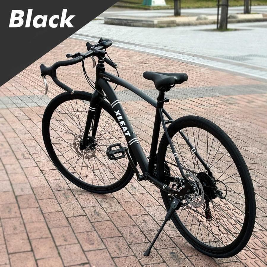ロードバイク 1755 自転車 マウンテン ロード アウトドア ブラック