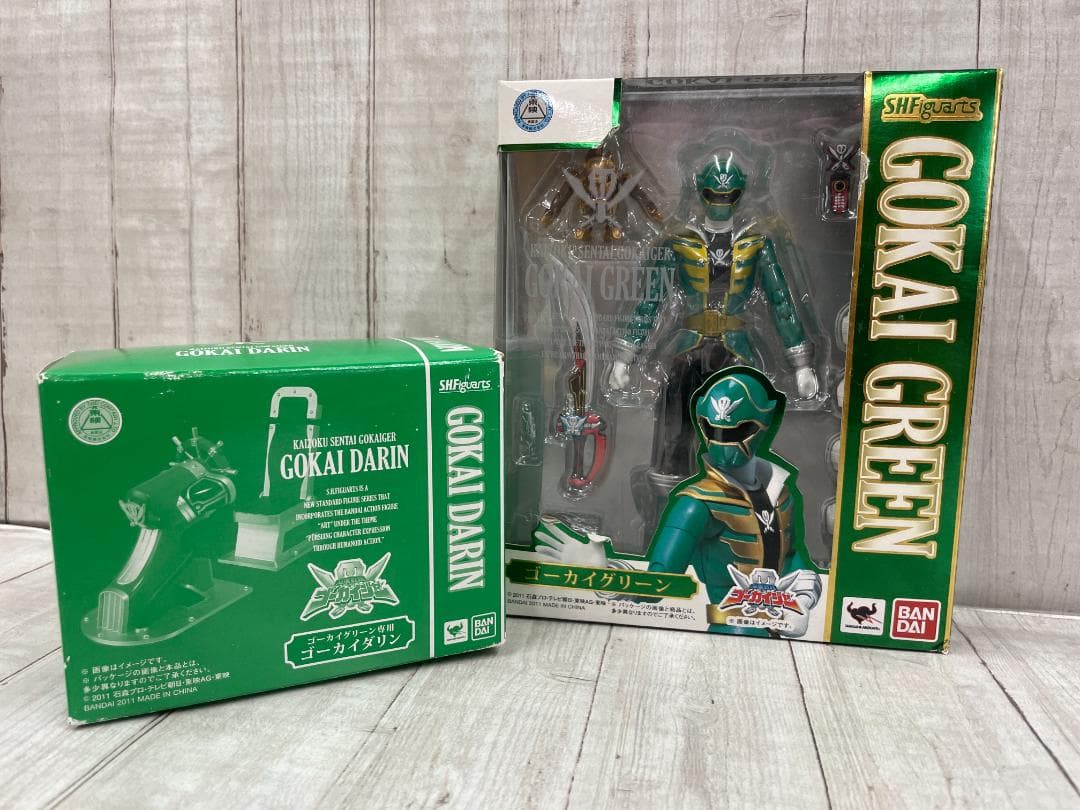 S.H.フィギュアーツ ゴーカイグリーン ゴーカイダリン付き