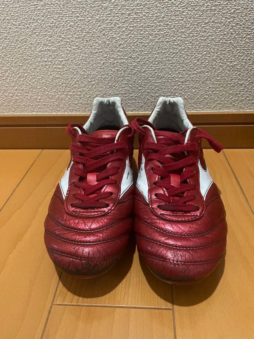 サッカースパイク モレリア2 パッションレッド限定モデル25.0cm