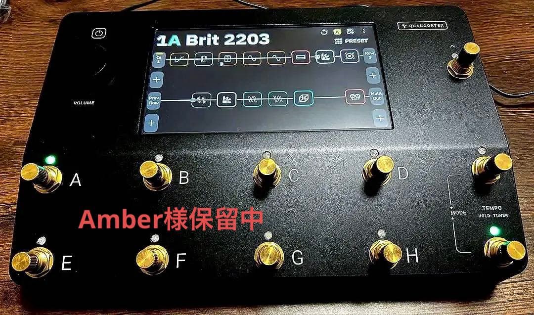 ギター Quad Cortex Limited Black