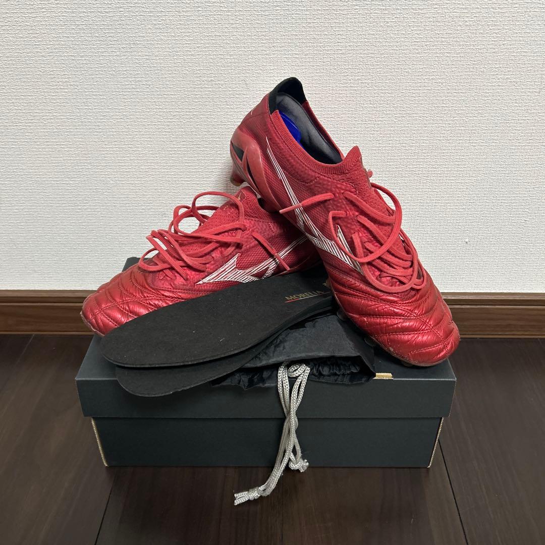 モレリア赤色40周年　インソール付き26センチ