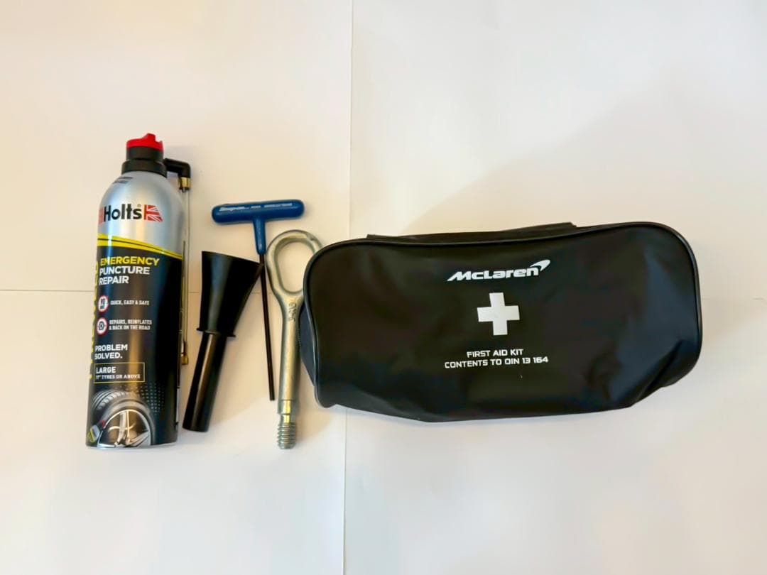 マクラーレン 車載工具 McLaren パンク修理キット 純正