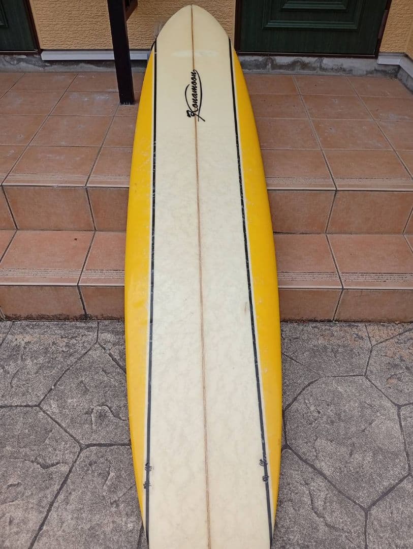 ファンボード クリーム色 ストライプデザイン　コナウィンドミッドレンジ