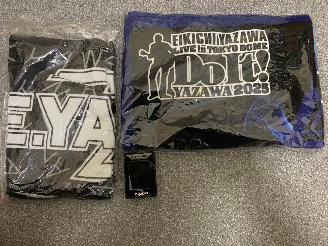 E.YAZAWA タオル＆Zippoライターセット
