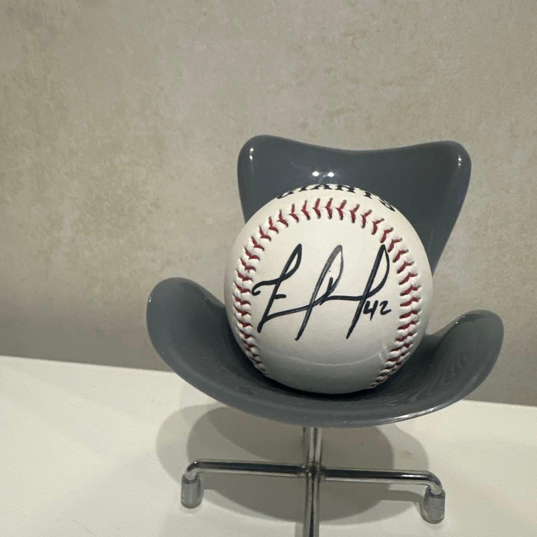 E. Pujols サイン入り GIANTS 野球ボール