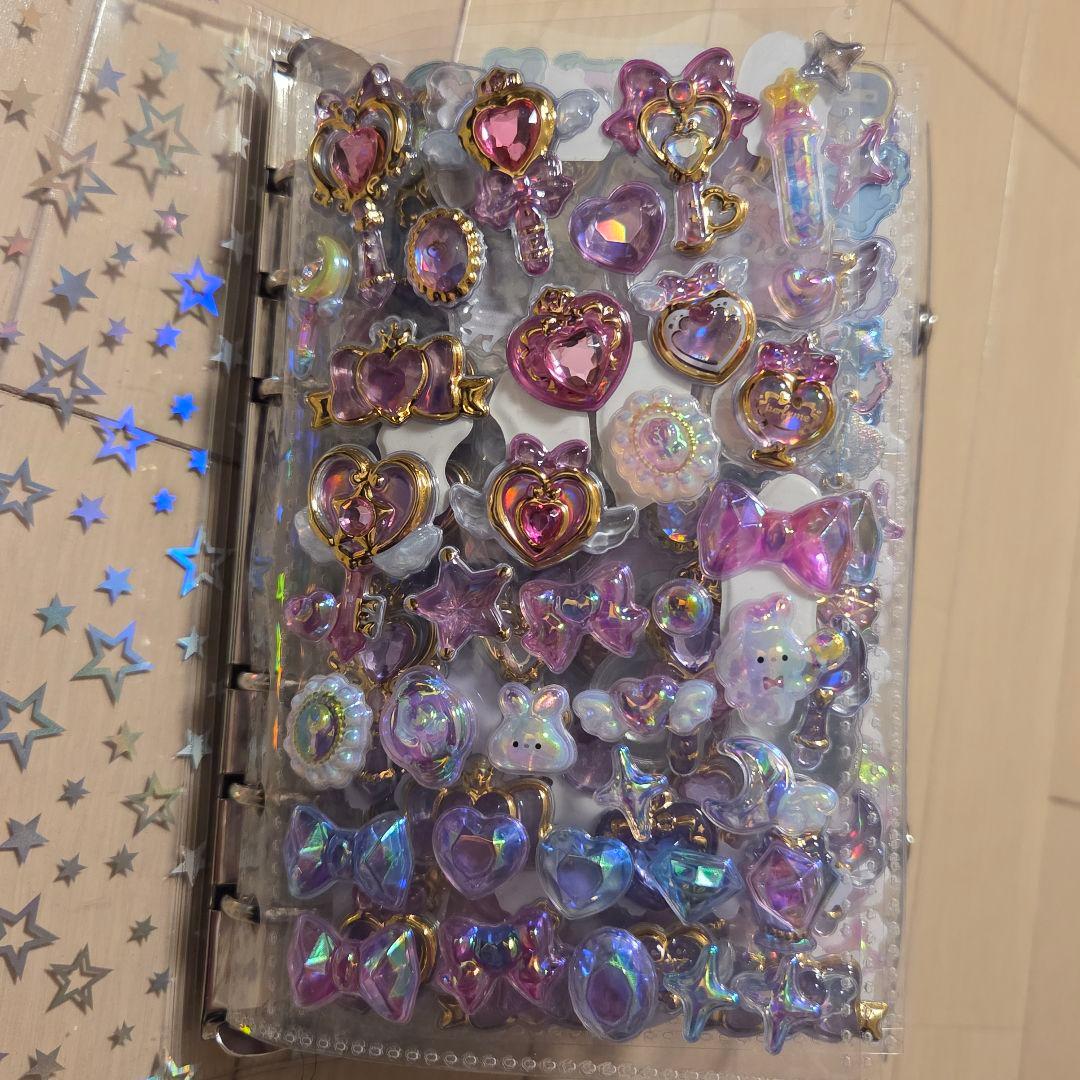 8割正規品 A6大きめシール帳 完成品 大盛り