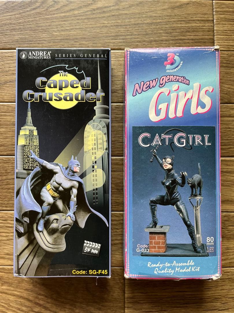 バットマン　キャットウーマン　メタルキット