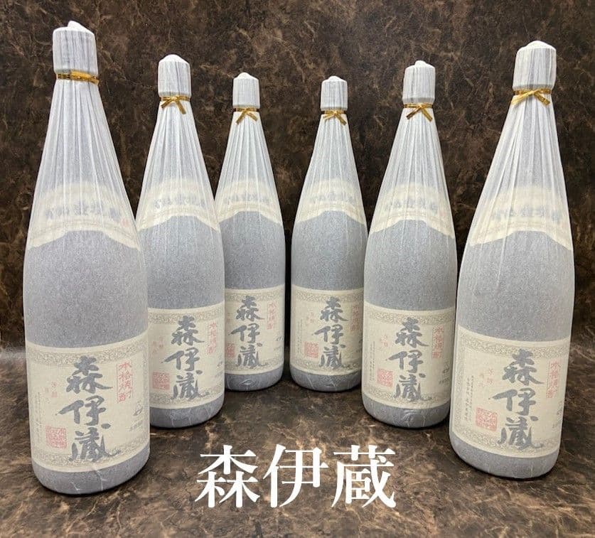 即発送　美品　新品　森伊蔵　未開封　６本セット　1800ml