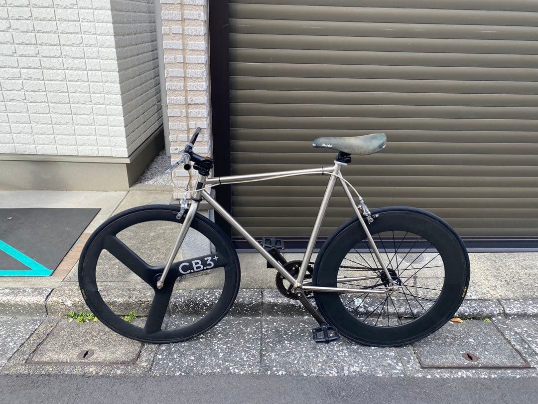 ピストバイク カーボンホイール　最終値下げ‼️