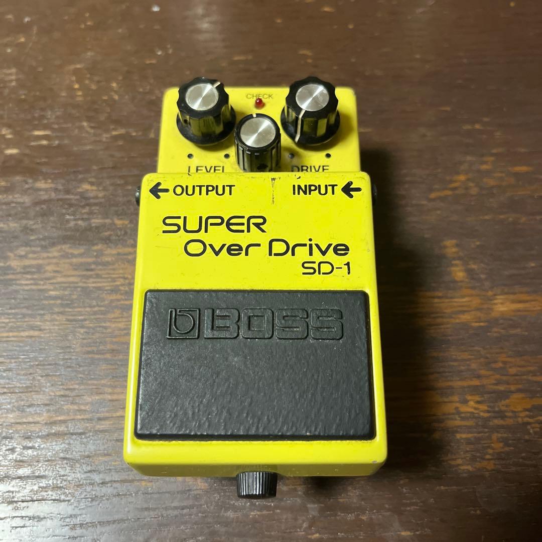 BOSS SUPER Over Drive SD-1 1982年製