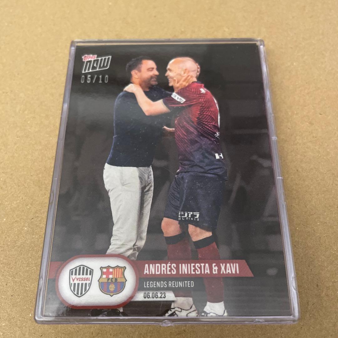 【10シリ】Topps Now イニエスタ　シャビ