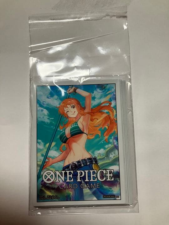 【新品未開封】ナミ　ONE PIECE カードゲーム プロモーションスリーブ