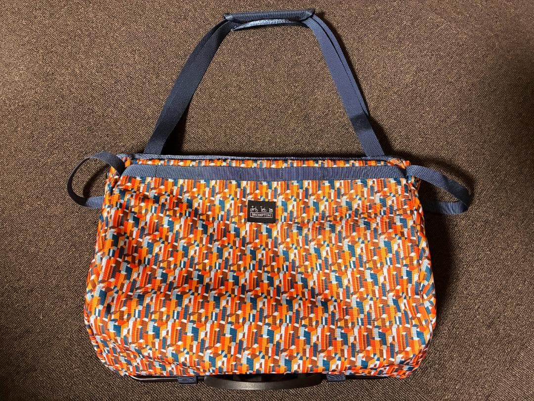 アクセサリー Brompton Basket Bag Liberty Orange Multi